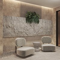 Панно из гипса в интерьере Панно из гипса в интерьере